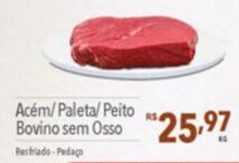 Supermercados Condor Acém/Paleta/Peito Bovino sem Osso oferta