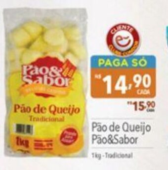 Supermercados Condor Pão de Queijo Pão&Sabor 1kg oferta