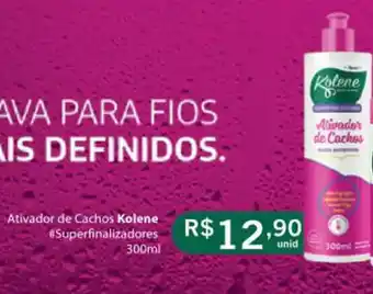 Comercial Esperança Ativador de Cachos Kolene 300ml oferta