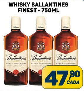 Dom Atacadista WHISKY BALLANTINES FINEST-750ML oferta