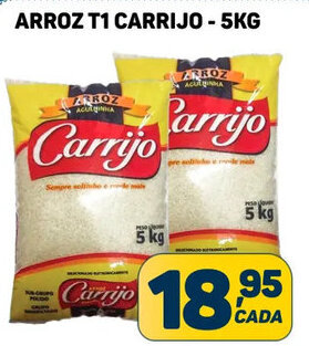 Dom Atacadista ARROZ T1 CARRIJO -5KG oferta