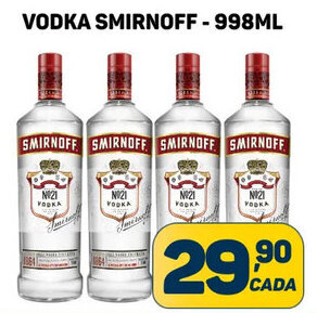 Dom Atacadista VODKA SMIRNOFF - 998ML oferta