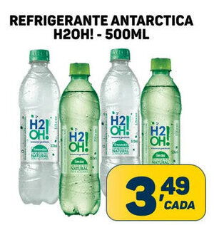 Dom Atacadista REFRIGERANTE ANTARCTICA H20H! - 500ML oferta