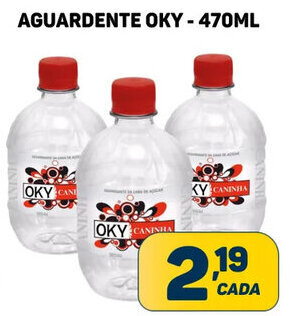 Dom Atacadista AGUARDENTE OKY - 470ML oferta