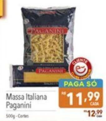 Supermercados Condor Massa Italiana Paganini 500g oferta