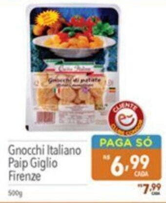 Supermercados Condor Gnocchi Italiano Paip Giglio Firenze 500g oferta