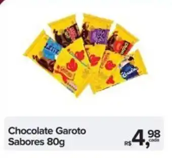 Super Bom Chocolate Garoto Sabores 80g oferta
