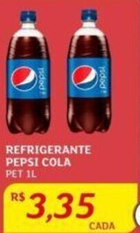 Assaí Atacadista REFRIGERANTE PEPSI COLA PET 1L oferta