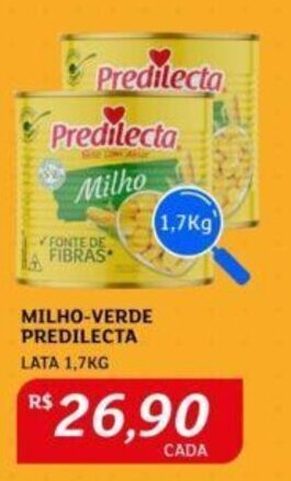 Assaí Atacadista MILHO-VERDE PREDILECTA LATA 1,7KG oferta
