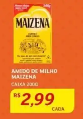 Assaí Atacadista AMIDO DE MILHO MAIZENA CAIXA 200G oferta