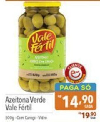 Supermercados Condor Azeitona Verde Vale Fértil 500g oferta