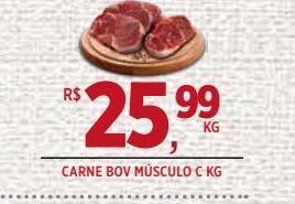 DB Supermercados Carne bov músculo c kg oferta
