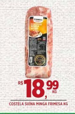 DB Supermercados Costela suína minga frimesa kg oferta