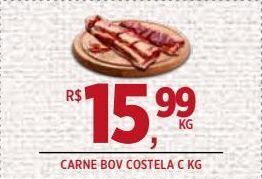 DB Supermercados Carne bov costela c kg oferta