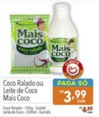 Supermercados Condor Coco Ralado ou Leite de Coco Mais Coco oferta