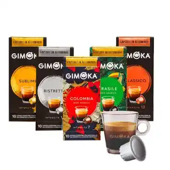 Pão de Açúcar Kit 120 cápsulas café para nespresso gimoka alumínio oferta