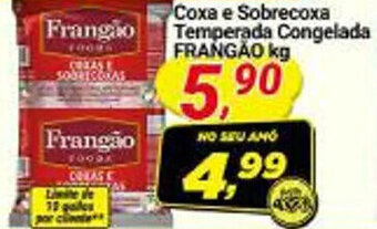 Coxa e Sobrecoxa Temperada Congelada FRANGÃO kg