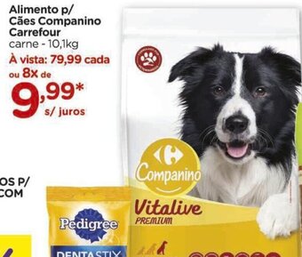 Carrefour Alimento p/ Cães Companino Carrefour carne - 10,1kg oferta