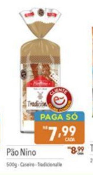 Supermercados Condor Pão Nino oferta
