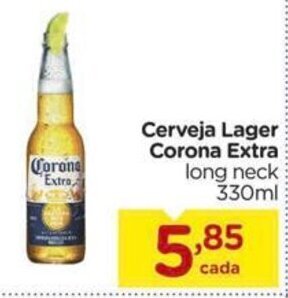 Carrefour Cerveja Lager Corona Extra long neck 330ml oferta