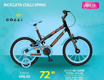 Lojas Cem BICICLETA COLLI SPINO oferta