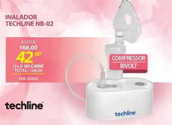 Lojas Cem INALADOR TECHLINE NB-02 oferta