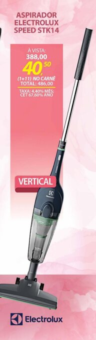 Lojas Cem ASPIRADOR ELECTROLUX SPEED STK14 oferta