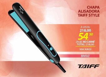 CHAPA ALISADORA TAIFF STYLE