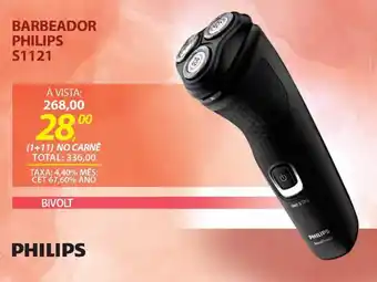 Lojas Cem BARBEADOR PHILIPS S1121 oferta