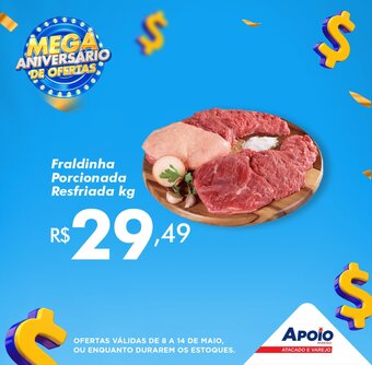 Fraldinha Porcionada Resfriada kg
