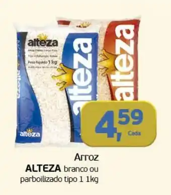 Cometa Supermercados Arroz ALTEZA branco ou parboilizado tipo 1 1kg oferta