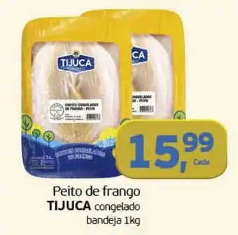 Cometa Supermercados Peito de frango TIJUCA congelado bandeja 1kg oferta
