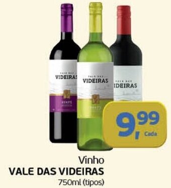 Cometa Supermercados Vinho VALE DAS VIDEIRAS 750ml (tipos) oferta