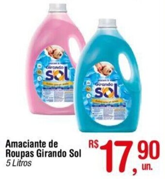Fort Atacadista Amaciante de roupas Girando Sol 5 Litros oferta