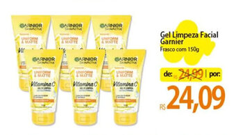 Gel Limpeza Facial Garnier Frasco com 150g
