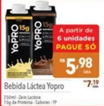 Supermercados Condor bebida Bebida Láctea Yopro 250ml oferta