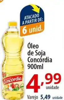 Akki Atacadista Óleo de Soja Concórdia 900ml oferta