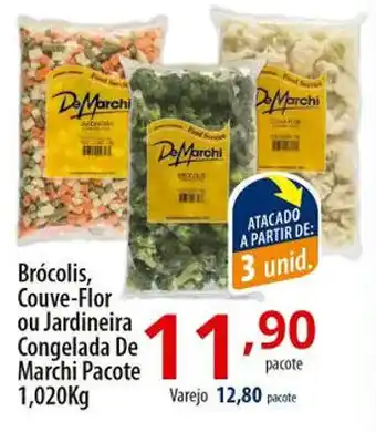 Brócolis, Couve-Flor ou Jardineira Congelada De Marchi Pacote 1,020Kg