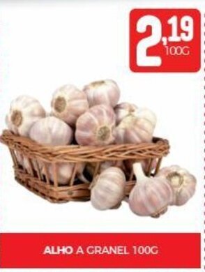 Fort Atacadista ALHO A GRANEL 100G oferta