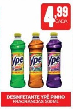 Fort Atacadista DESINFETANTE YPÉ PINHO FRAGRÂNCIAS 500ML oferta