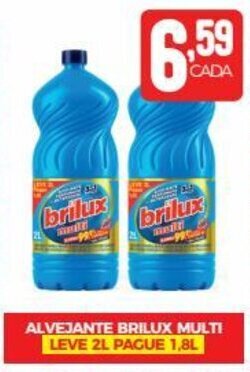 Fort Atacadista ALVEJANTE BRILUX MULTI LEVE 2L PAGUE 1,8L oferta