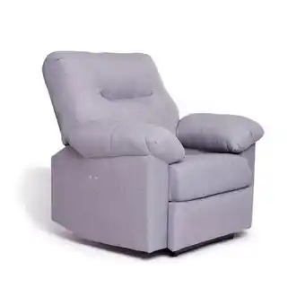 Euro Colchões Poltrona euro touch linho cinza claro oferta