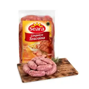 Nordestão Linguicinha seara toscana congelado pa 700g oferta