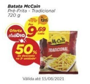 Dia Batata McCain 720g oferta