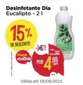 Desinfetante Dia 2L
