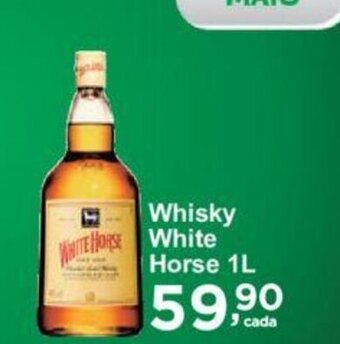 Rossi Supermercado Whisky White Horse 1L oferta