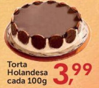 Torta Holandesa cada 100g
