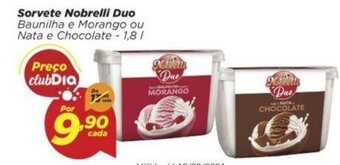 Dia Sorvete Nobrelli Duo 1.8L oferta