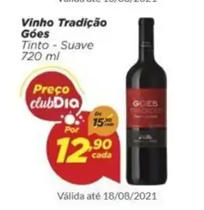 Dia Vinho Tradicao Goes 720ml oferta