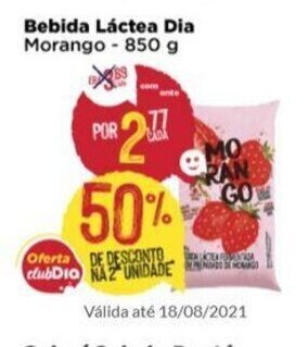 Dia Bebida Lactea Dia 850g oferta